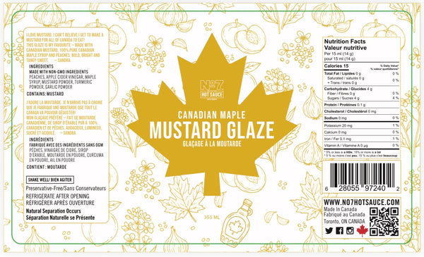 No.7 Maple Mustard Glaze